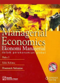 MANAGERIAL ECONOMICS : Ekonomi Manajerial dalam Perekonomian Global