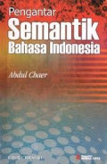 PENGANTAR SEMANTIK BAHASA INDONESIA