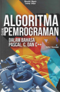 ALGORITMA DAN PEMROGRAMAN DALAM BAHASA PASCAL, C, DAN C++