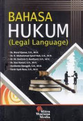 BAHASA HUKUM (LEGAL LANGUAGE)