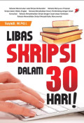 LIBAS SKRIPSI DALAM 30 HARI