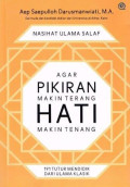 NASIHAT ULAMA SALAF AGAR PIKIRAN MAKIN TERANG HATI MAKIN TENANG