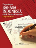 PENYUNTINGAN BAHASA INDONESIA UNTUK KARANG MENGARANG