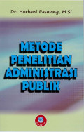 METODE PENELITIAN ADMINITRASI PUBLIK