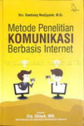 METODE PENELITIAN KOMUNIKASI BERABASIS INTERNET