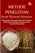 METODE PENELITIAN SOSIAL EKONOMI PERTANIAN